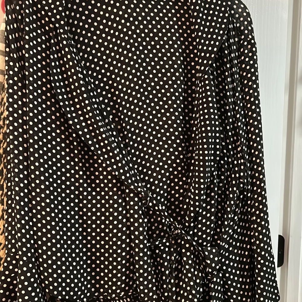 Polkadot, Crossbody blouse